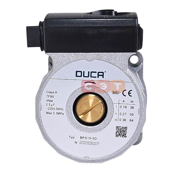 Двигатель циркуляционного насоса DUCA WX 15-5